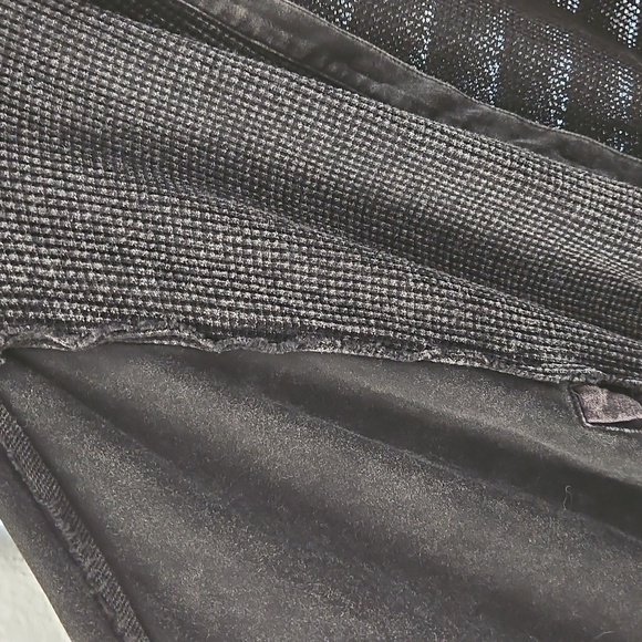 NWT Oli & Hali Black Patchwork Distressed Oversized Cardigan - Picture 4 of 12